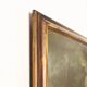 Ancient table, influence of Marco Ricci, winter landscape '700