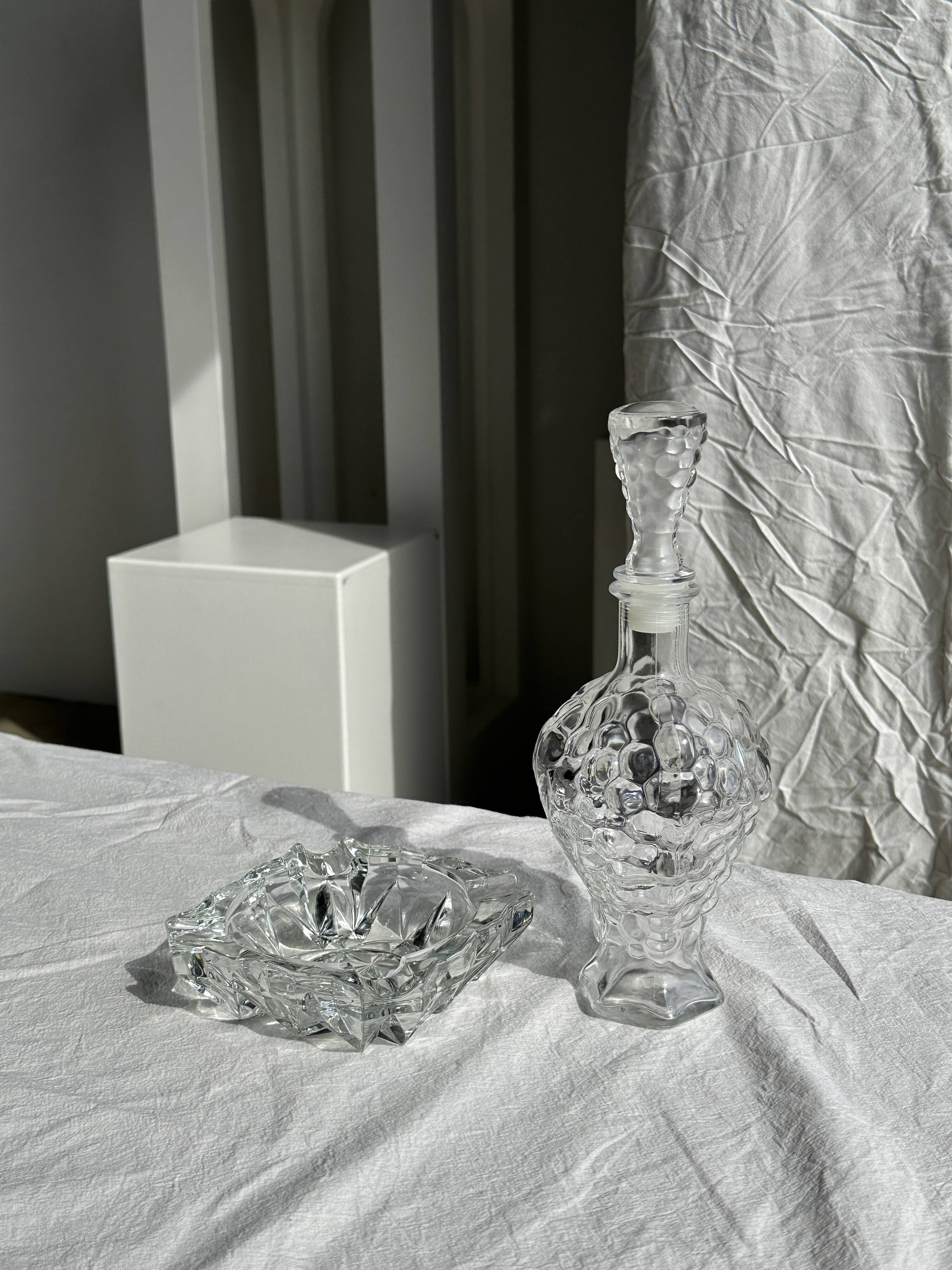 Large square ashtray large diamond tips