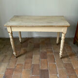 Old wooden table