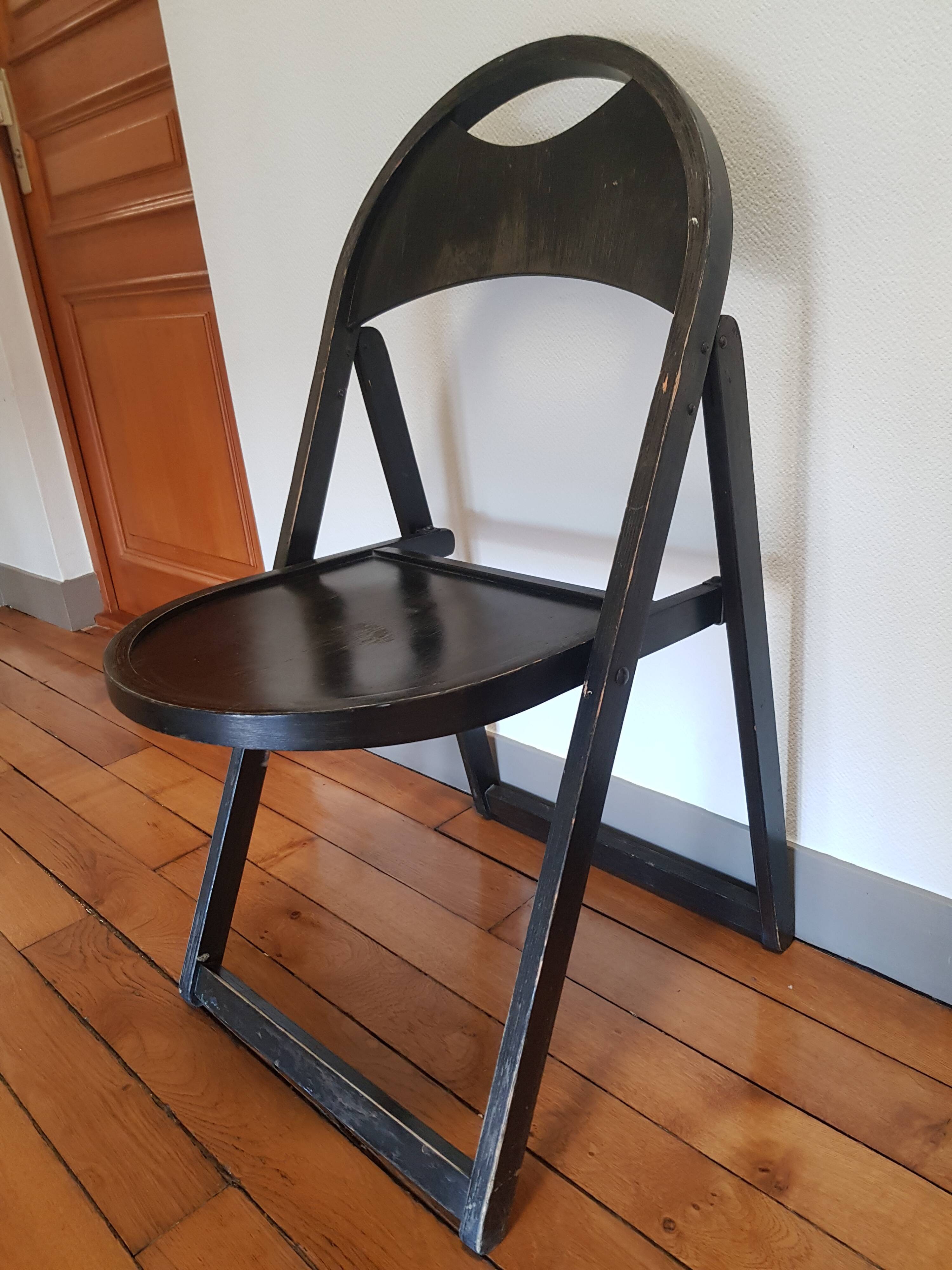 Lot of 3 folding chairs tunaet b751