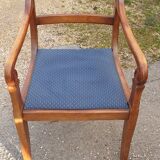 Walnut armchair with butt