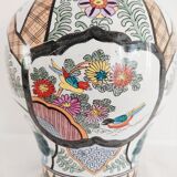 Vase Asian décor mid 20th