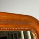 Faux bois antique mirror