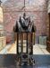 Handcrafted teak cage