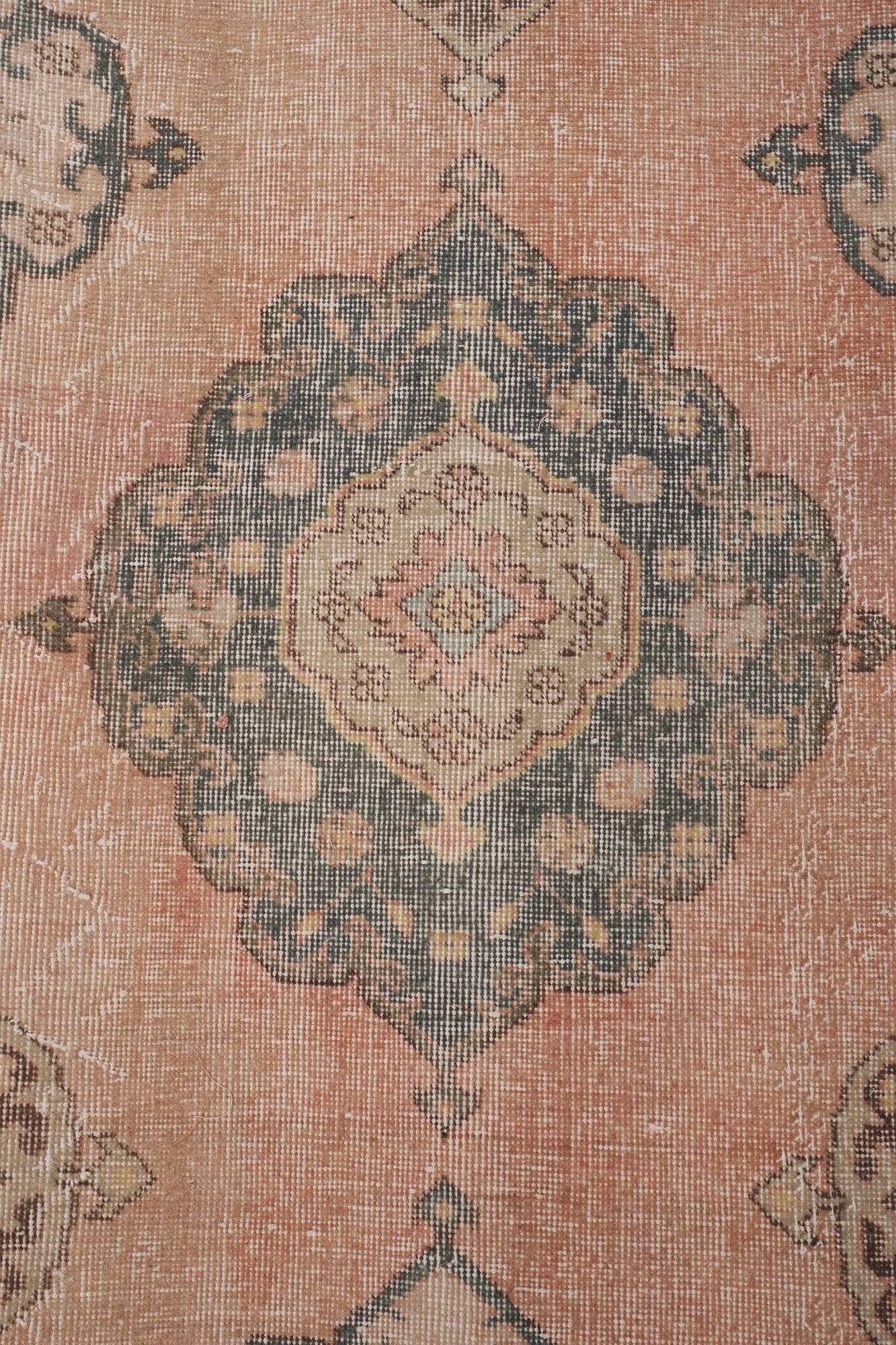 Vintage Turkish hallway rug 79x760 cm