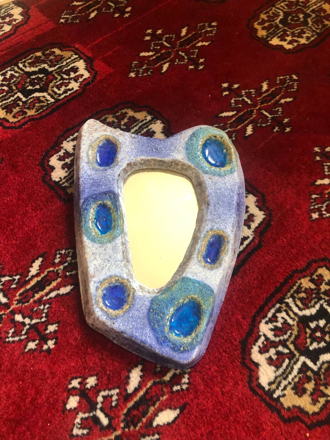 Small ceramic mirror lY Bonnet