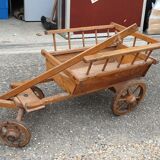 Old wood cart