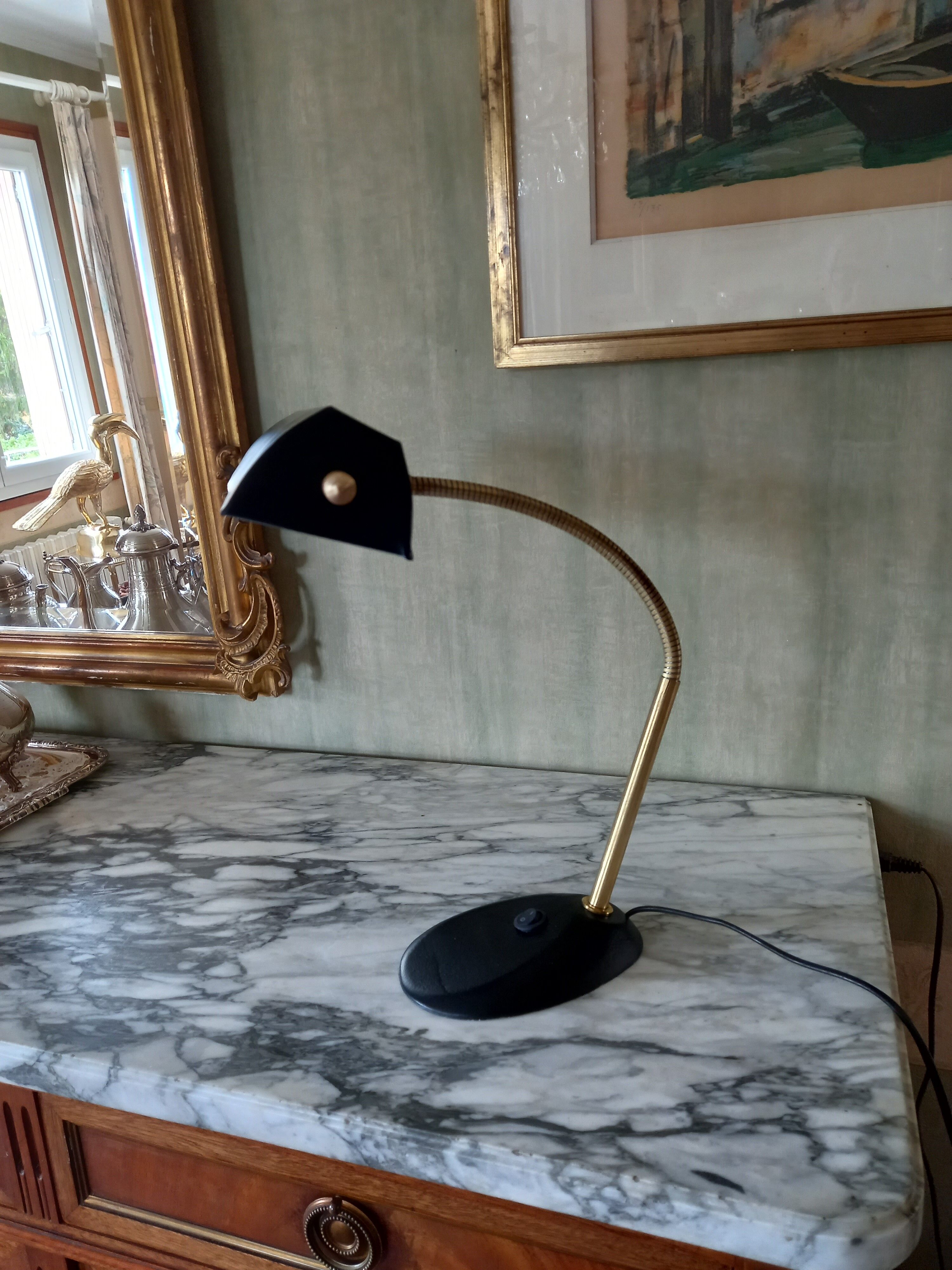Lampe de bureau années  60