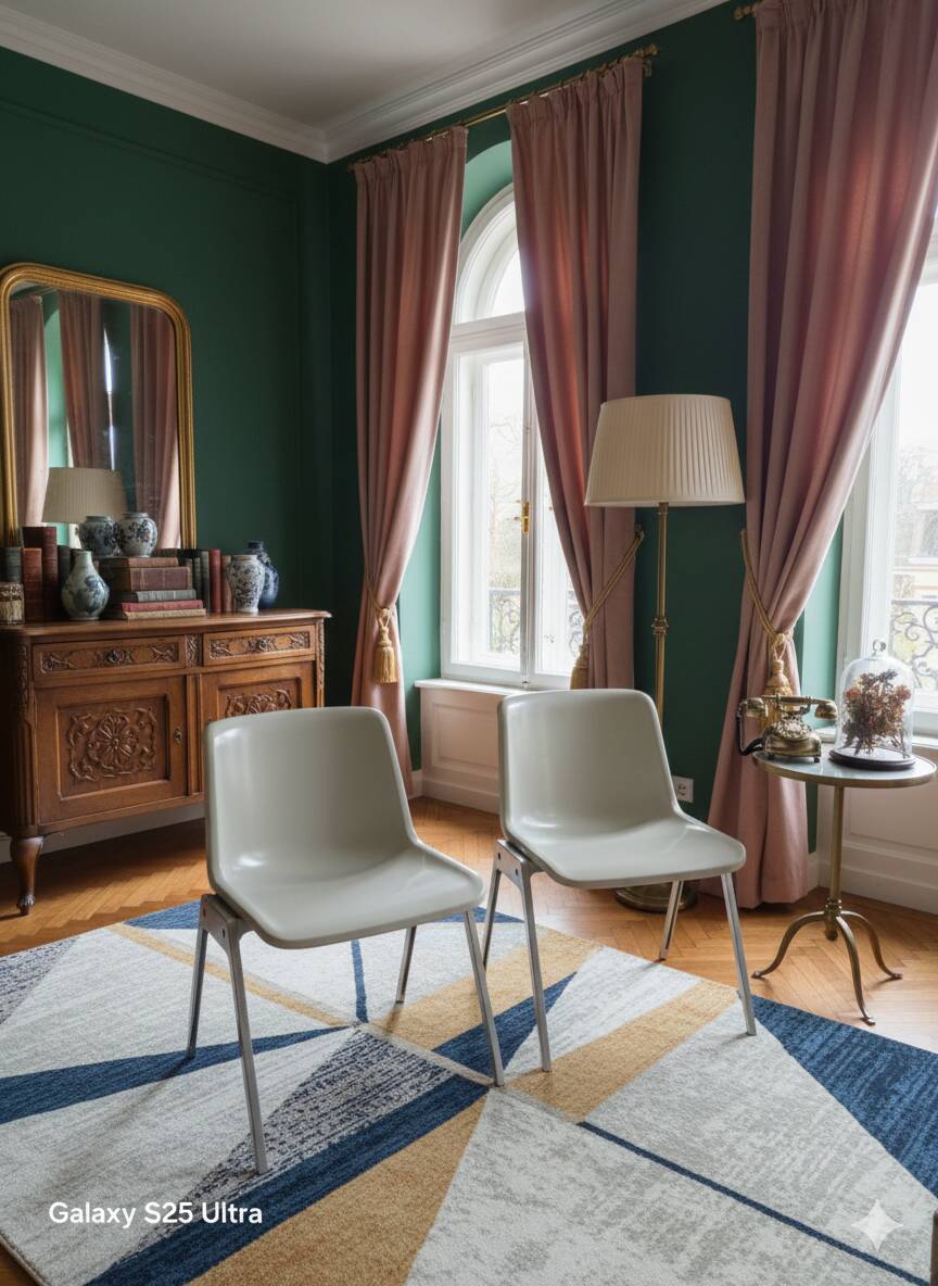 Pair of vintage Wilkhahn chairs, fibreglass shell, aluminium, 1970.