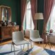 Pair of vintage Wilkhahn chairs, fibreglass shell, aluminium, 1970.
