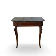Table console avec plateau en marbre – 19e siècle