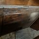 Low sideboard, country sideboard, rustic, solid oak, mid 19th century.