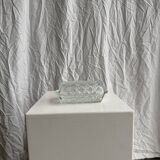 Vintage glass butter dish