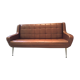 Rare model for this sofa 3 places 60 years in leatherette