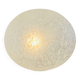 Italian Pebble Lamp in Speckled White Glass (1980) – 29 cm