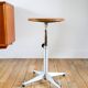 Industrial workshop stool, Made in France, adjustable height, 1970