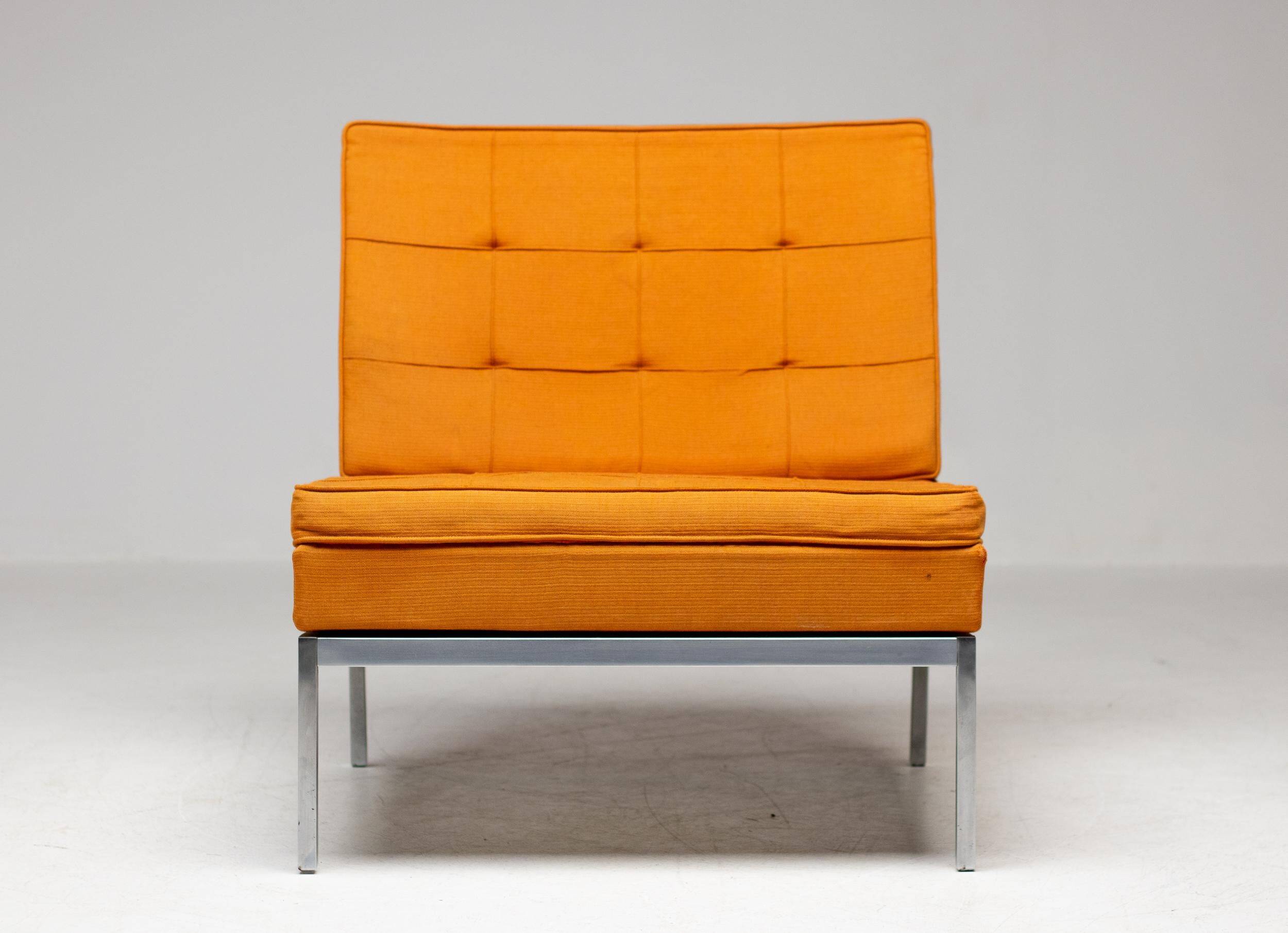 Rare Florence Knoll model 65 armchair, 1956
