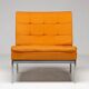 Rare Florence Knoll model 65 armchair, 1956