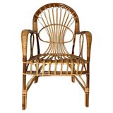 1960s italian rattan garden set