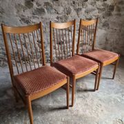 Set of 6 Danish teak dining chairs model 422, attributed to Arne Vodder for Sibast, 1960s.