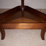 Majorelle pedestal table with thistle