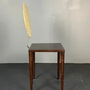 Sculptural Italian Tatlim side chair or dining chair, Marco Mencacci, 1990s