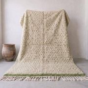 Handmade traditional Berber rug size 3/4 m