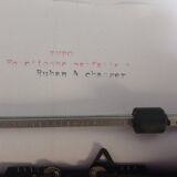 Very old manufrance typo typewriter