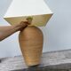 Habitat vintage rattan lamp