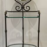 Wrought iron bathroom caddy
