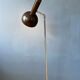 Rotary floor lamp brown ball Hala