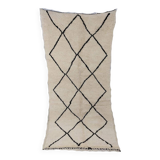 Handmade moroccan berber rug 207 x 97 cm