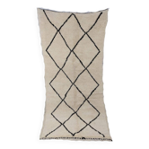 Handmade moroccan berber rug 207 x 97 cm