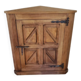 Wooden corner cabinet