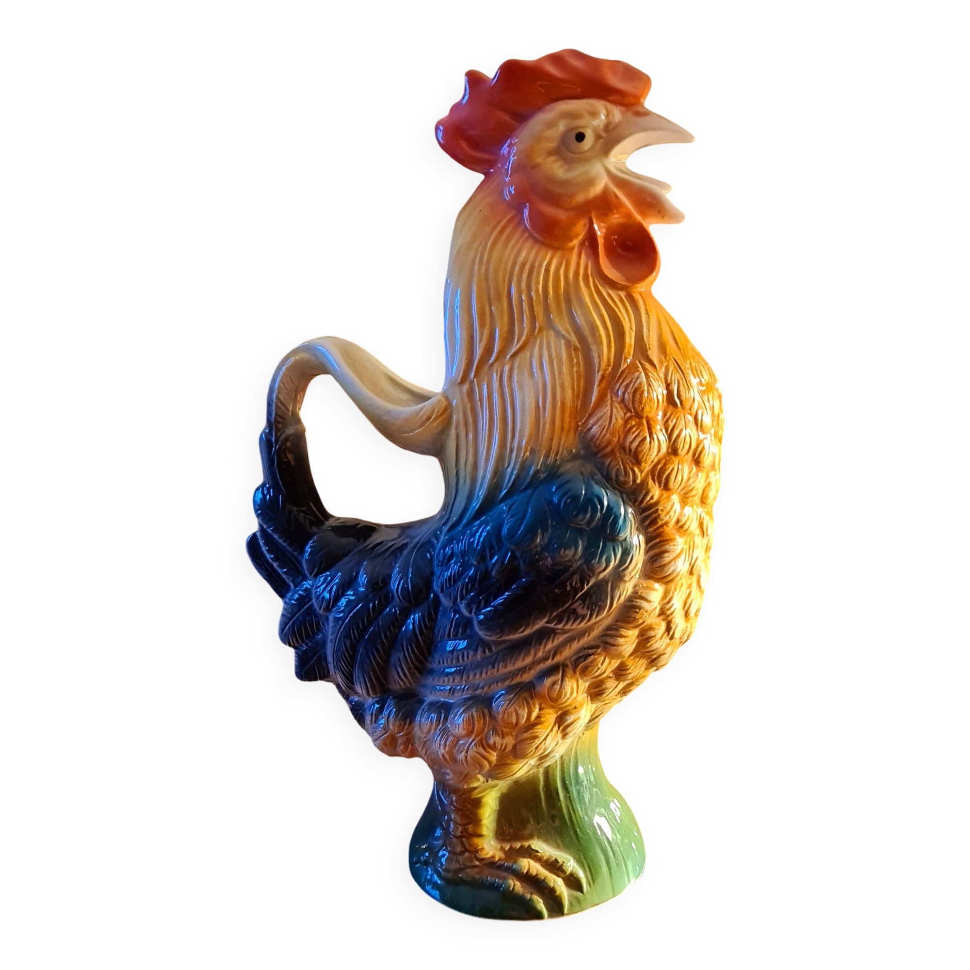 Coq en faïence dlg de st clément