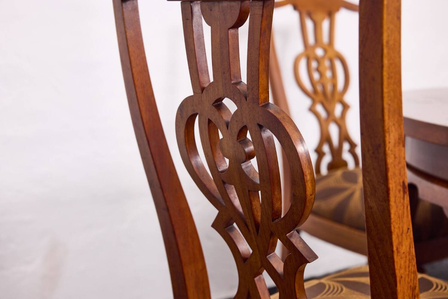 Lajos Kozma, ensemble de 7 pièces baroques Art Déco par Budapest Werkstatten 1920