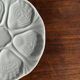 Set of 4 oyster plates Limoges France D25