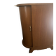 Rotating wooden bar cart from the 1950s.