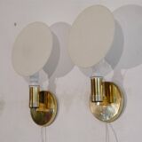 Pair of Scandinavian wall lights by Hovik, 1970s