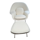 Womb Chair et Ottoman Eero Saarinen pour Knoll