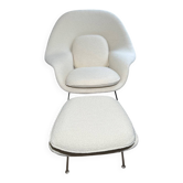 Womb Chair et Ottoman Eero Saarinen pour Knoll