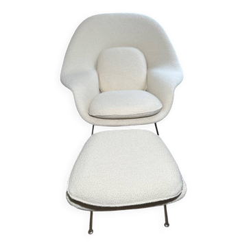 Womb Chair and Ottoman Eero Saarinen for Knoll