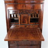 Secretaire of mahogany with inlaid wood, 1840s