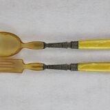 Art Deco salad servers