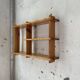Trio d'étagères constructivistes en pin style Regain