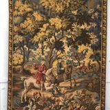 Tapestry hunting scene