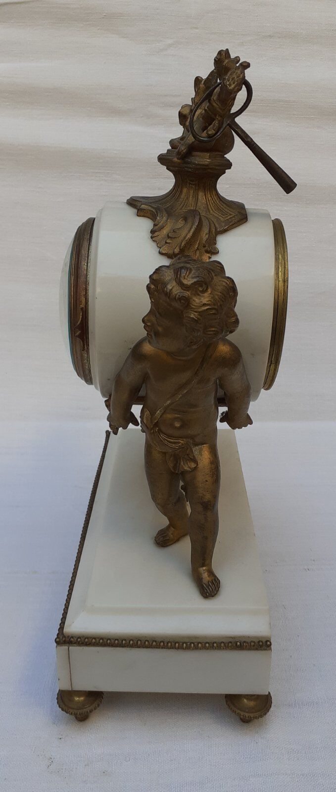 Marble and bronze pendulum