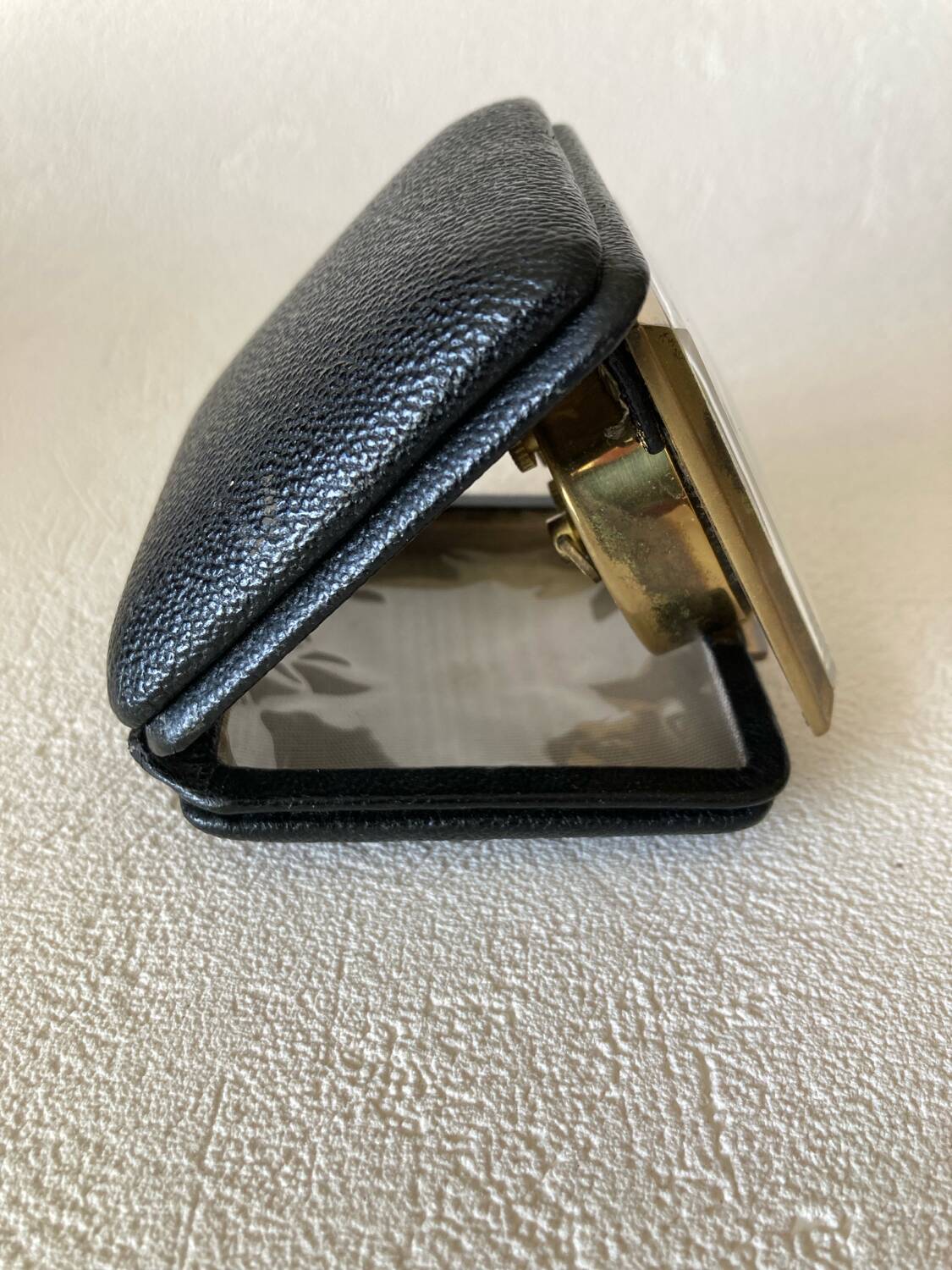 Solo 4 Jewels Black Travel Alarm Clock