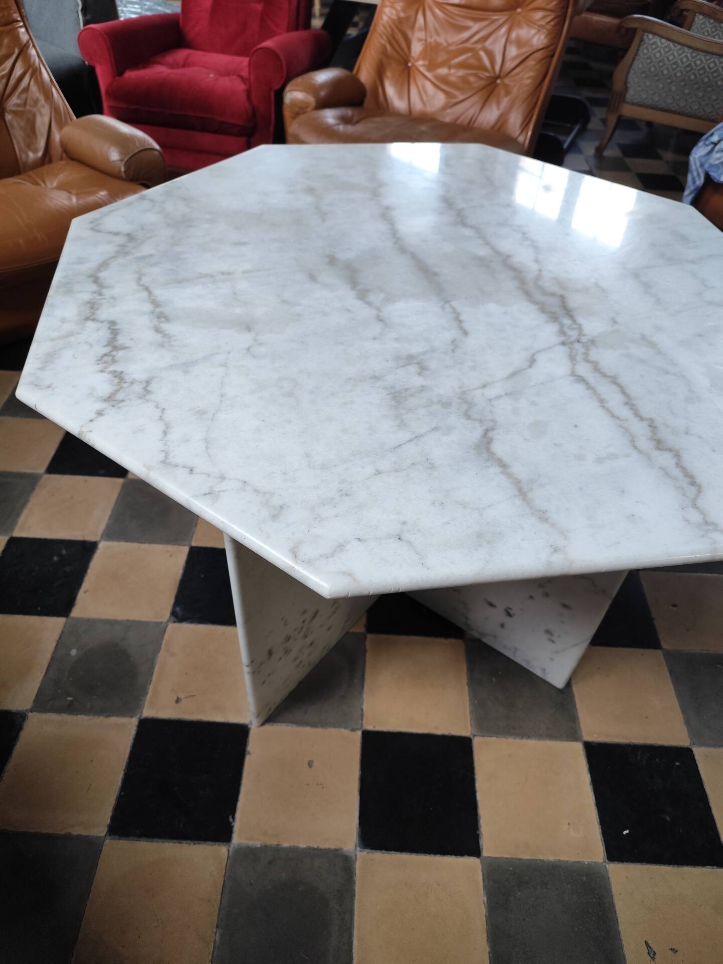 Marble table