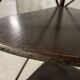 70s rattan corner cabinet